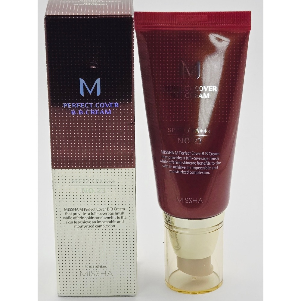 Missha M Perfect Cover BB Cream SPF 42 PA+++ No.23 Natural Beige 50ml 1.69 fl oz